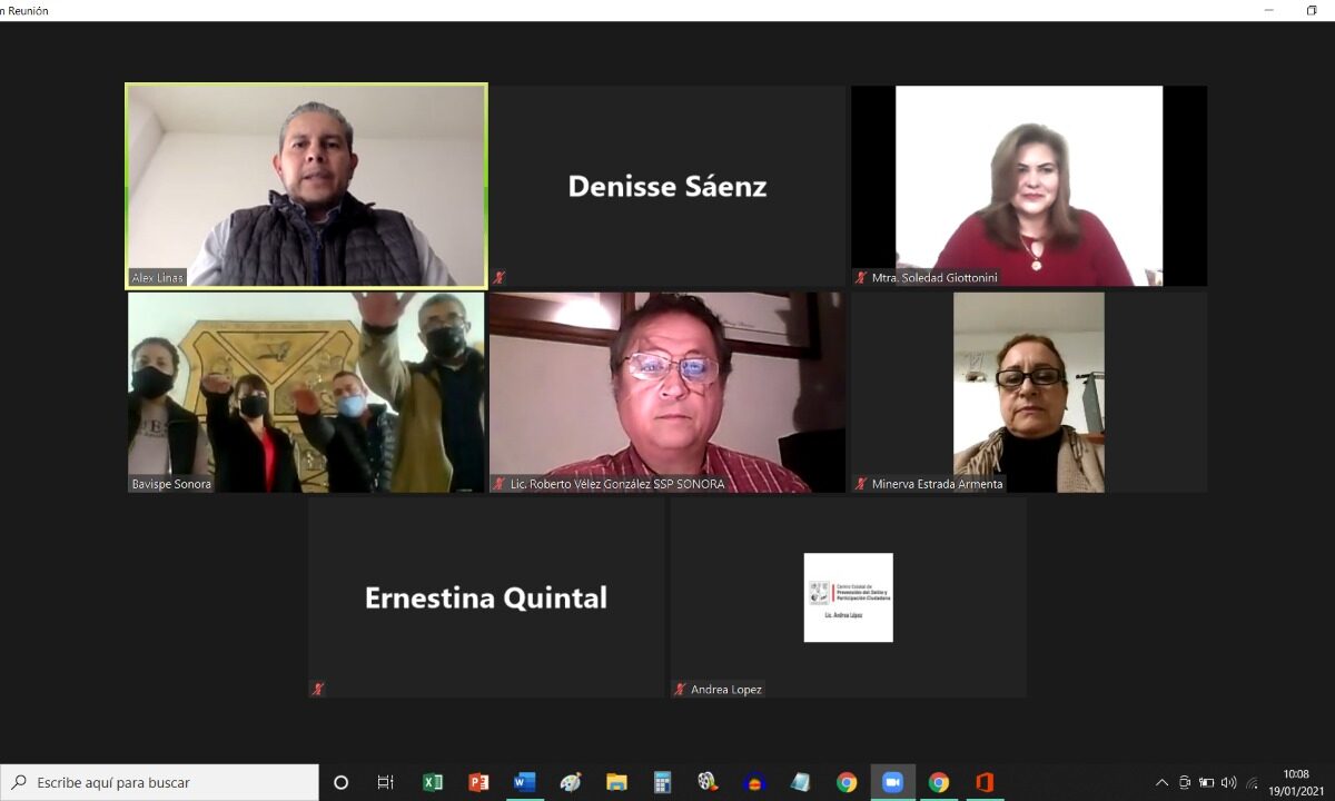 Instala SSP Consejo y Comité de Seguridad Pública en Bavispe