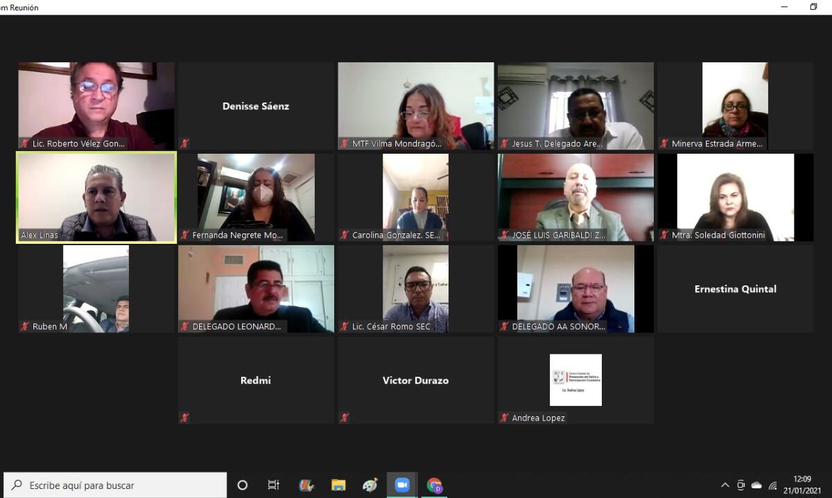 Se comprometen dependencias estatales a sumarse al trabajo de prevención de la SSP