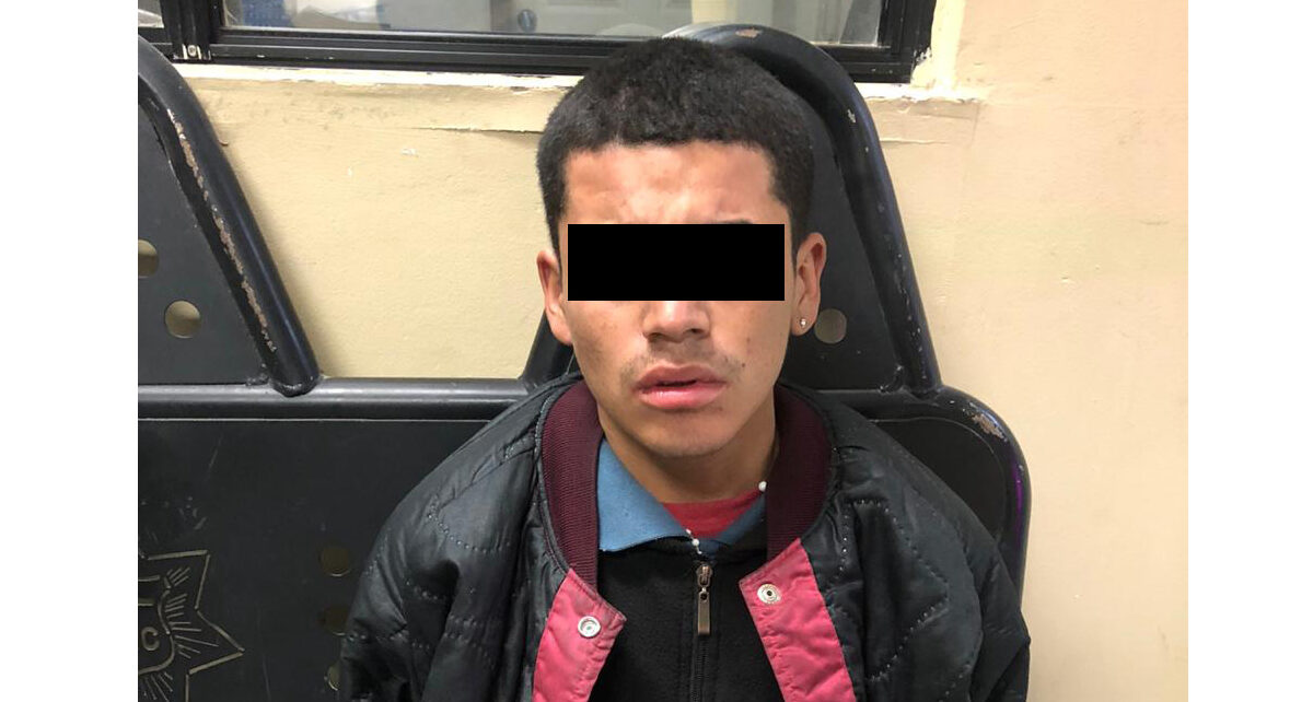 Lo detiene la Municipal con “las manos en la masa”