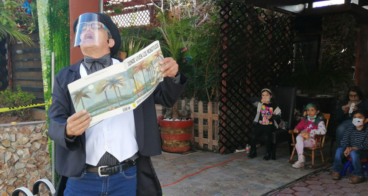 Llevan Cuentos y Lecturas a colonia 10 de Abril