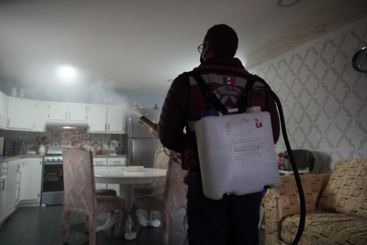 Realiza Ayuntamiento más de 2 mil sanitizaciones