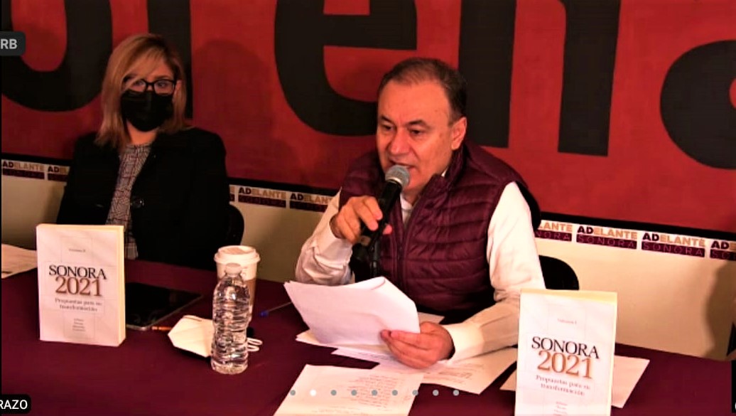 Llega Durazo a San Luis a cerrar su precampaña para la gubernatura de Sonora