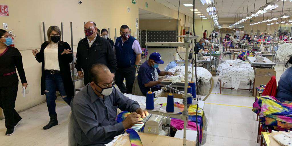 Promueve Alcalde protocolos de salud en el sector industrial