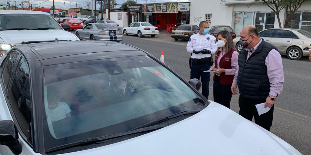 Refuerzan puntos de información Covid-19
