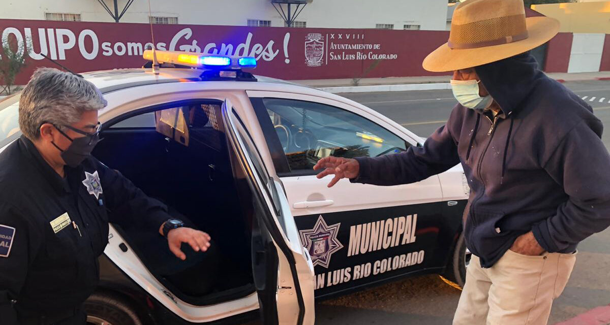 DIF Municipal resguarda a persona de la tercera edad sin hogar en SLRC