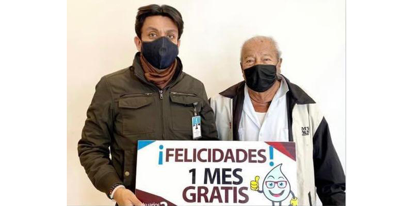 Usuarios cumplidos también reciben beneficios en Oomapas