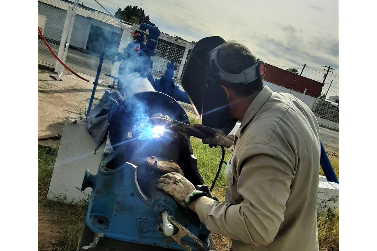 Trabaja Oomapas en mantenimiento preventivo a pozos