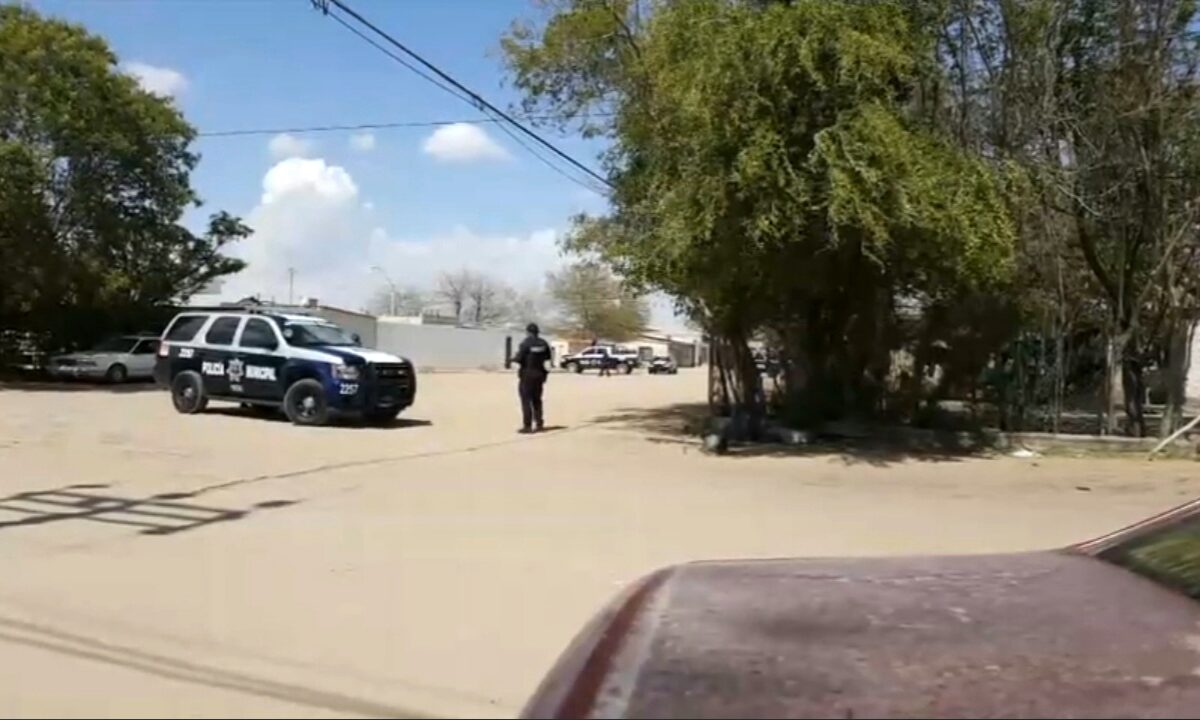 Balean casa al sur de la ciudad de San Luis Río Colorado
