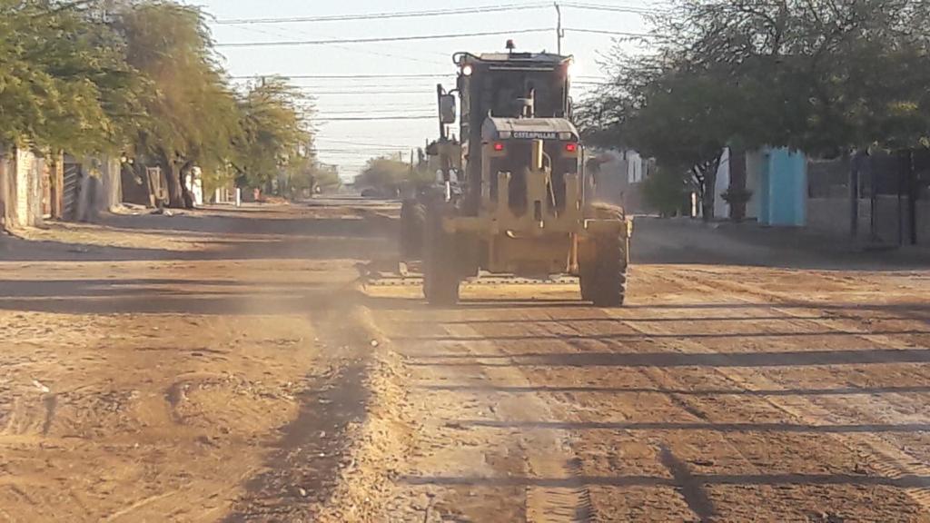 Piden tomar precauciones por raspado y regado de calles