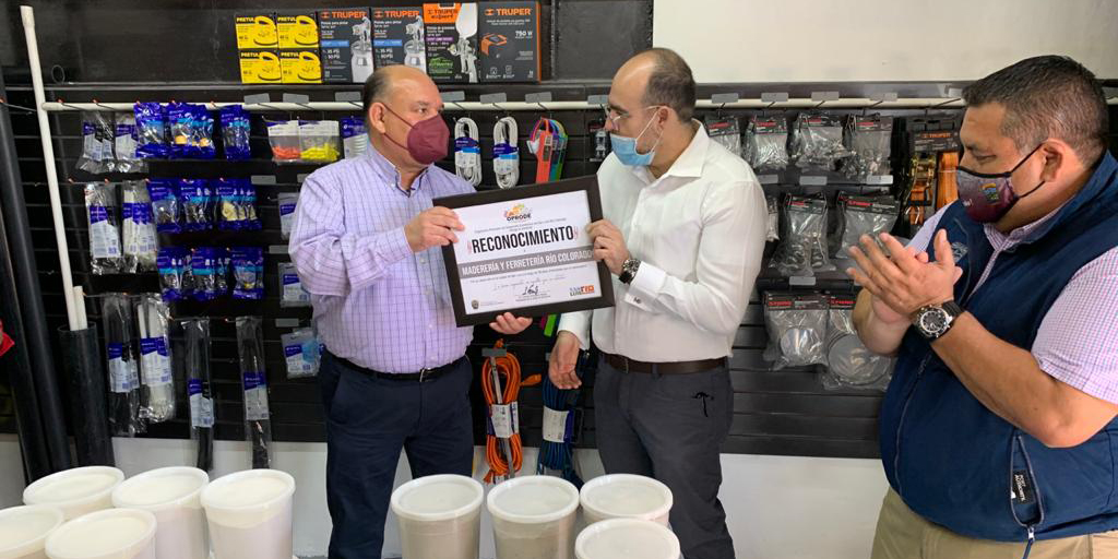 Otorga Oprode reconocimiento a empresa por 39 años de labores