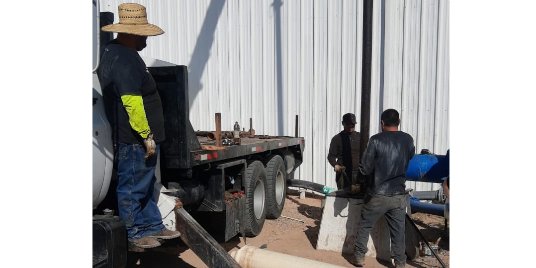 Recibe mantenimiento pozo #24