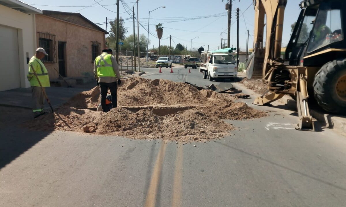 Aseguran ampliación en línea de tubería