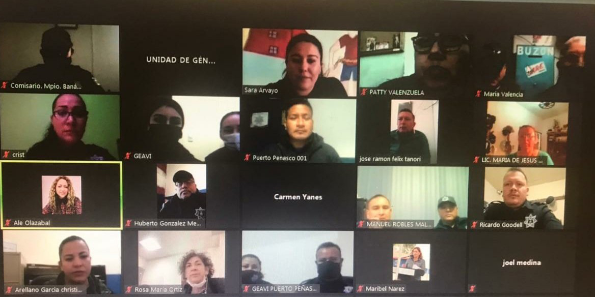 Capacita SSP Sonora en perspectiva de género a policías de 14 municipios