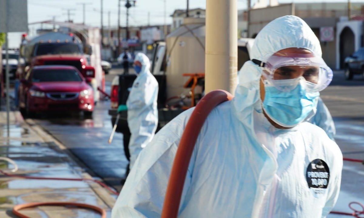 Suma Oomapas casi 3 mil sanitizaciones en espacios públicos