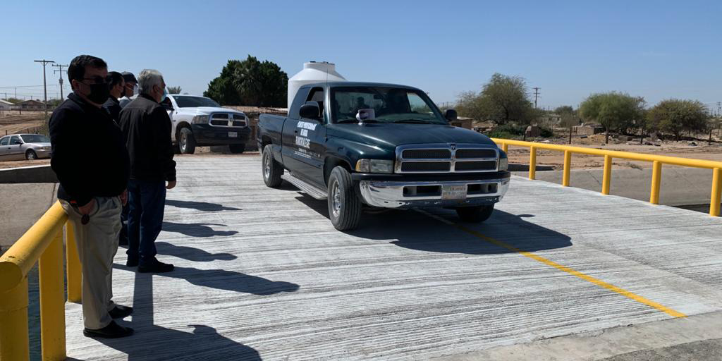 En operación nuevo puente vehicular en la Topahue