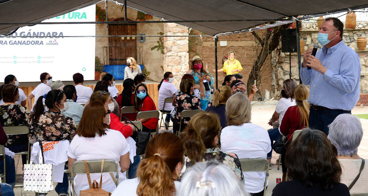 Todo el apoyo para mujeres que quieran emprender un negocio: “Borrego” Gándara