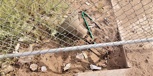 Ladrones intentaron robar campana de Primaria en SLRC