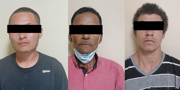 Arrestan a 3 hombres en posesión de sustancias prohibidas en SLRC