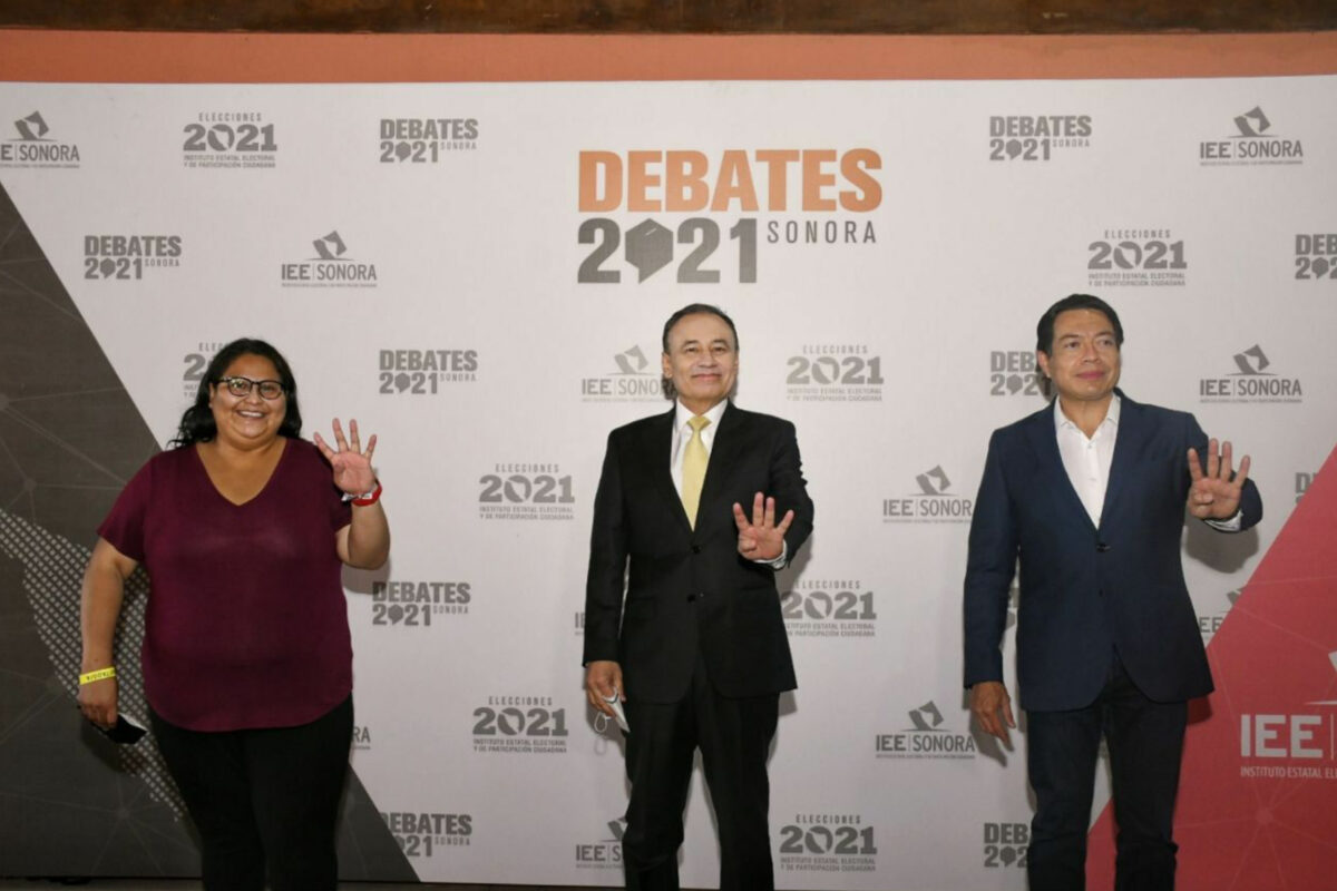 Durazo convence a los sonorenses en el primer debate