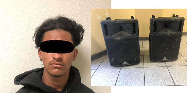 Detiene la Policía municipal a “Caquito” de escuela de SLRC