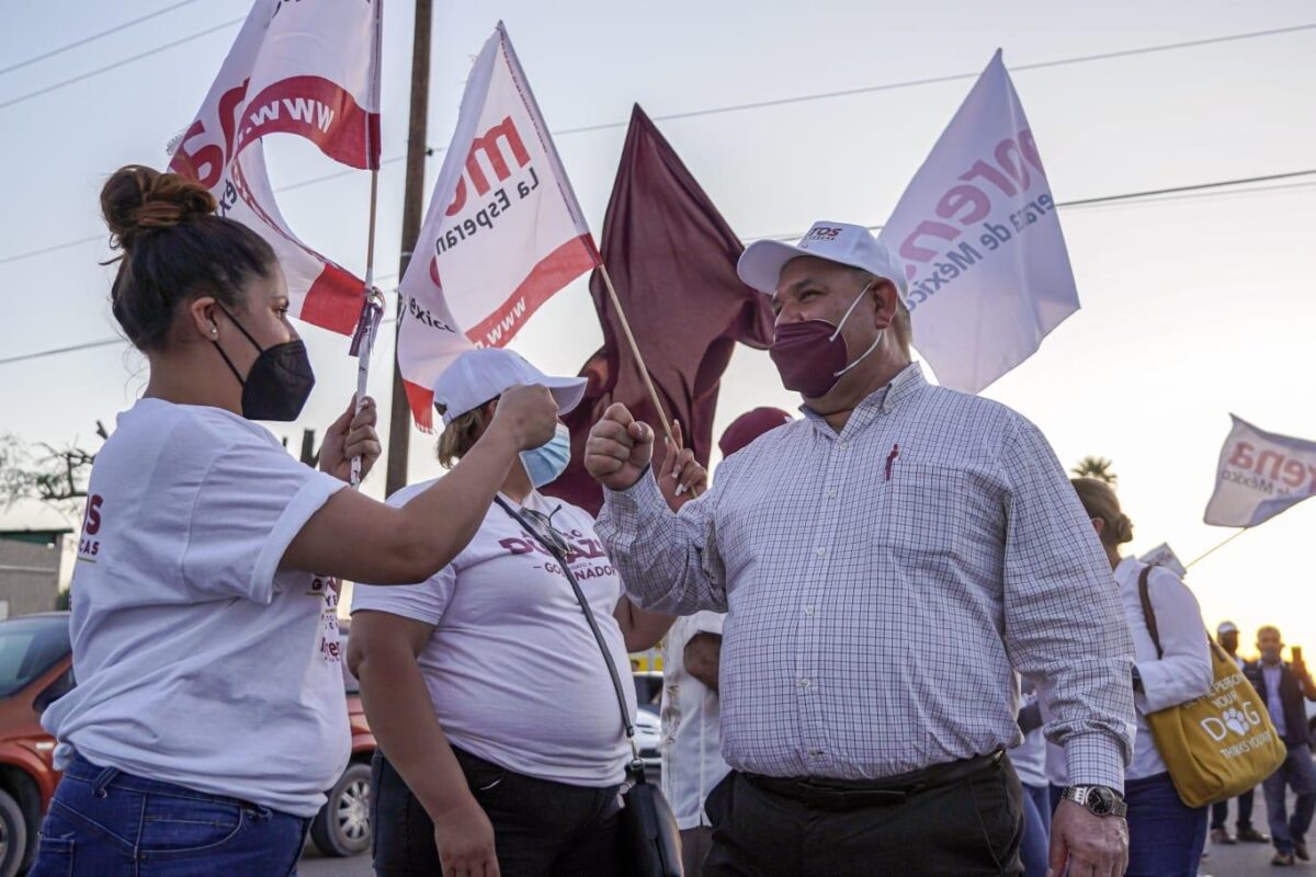Firme Morena SLRC hacia el triunfo del próximo 6 de junio.