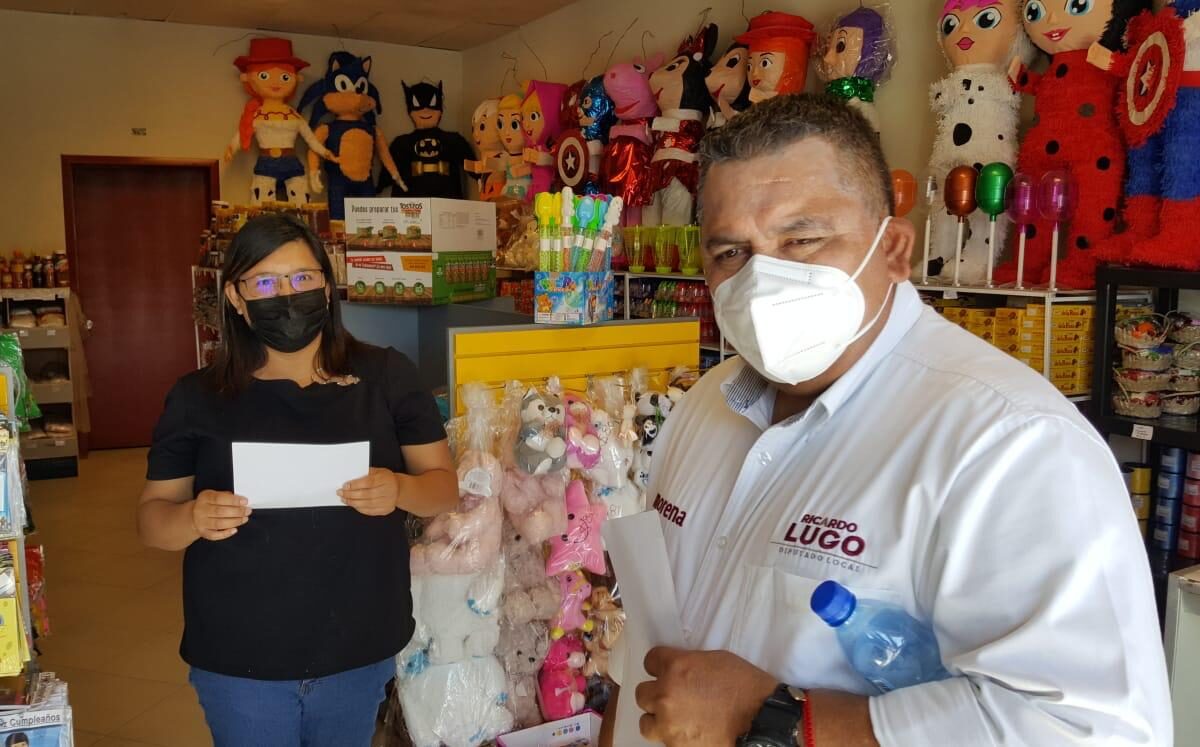 Sigue recorriendo las calles de SLRC la formula morenista