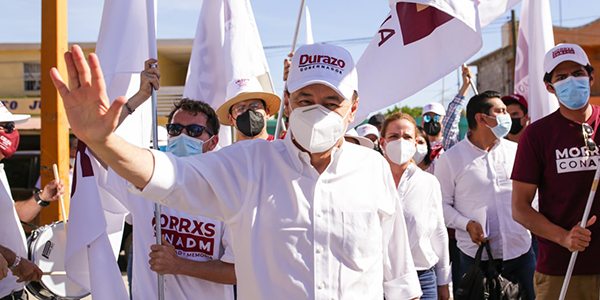 Alfonso Durazo propone una universidad para el poblado Miguel Alemán.