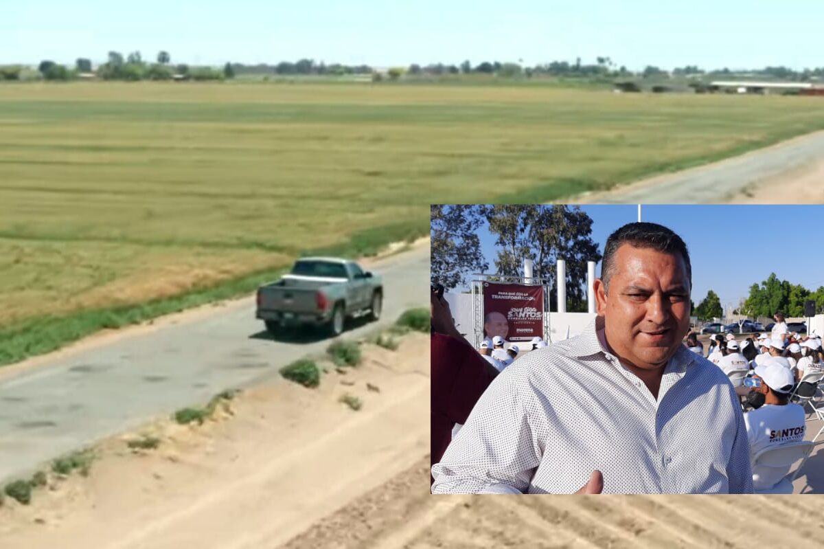 Propone Ricardo Lugo rehabilitación de caminos rurales.