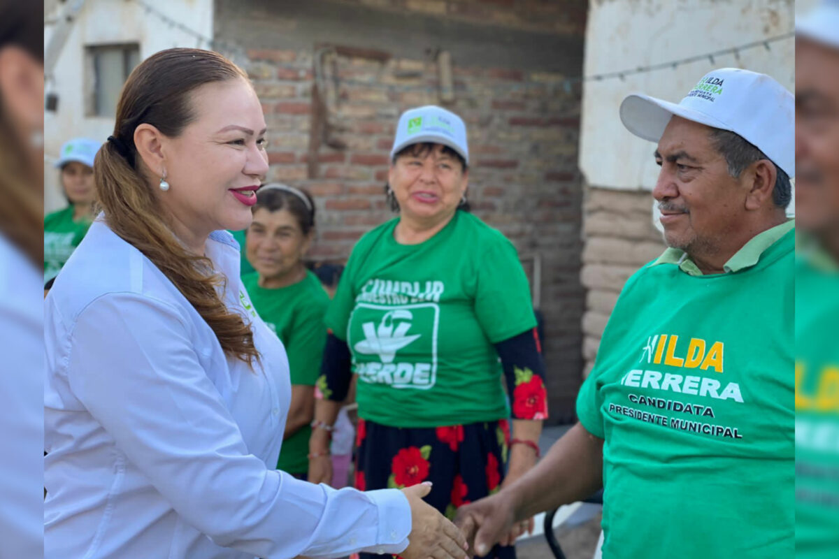 Sigue Hilda Herrera sumando el apoyo de la gente