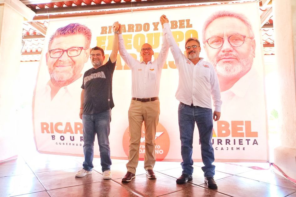 Con Abel Murrieta vamos sin miedo contra la inseguridad en Cajeme: Ricardo Bours