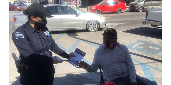 Pide Policía Municipal respetar estacionamientos azules