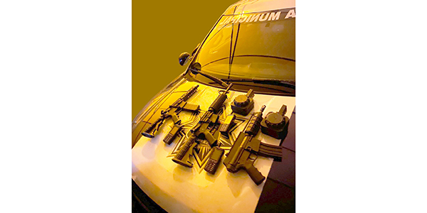 Aseguran autoridades a grupo armado en la colonia Mezquite