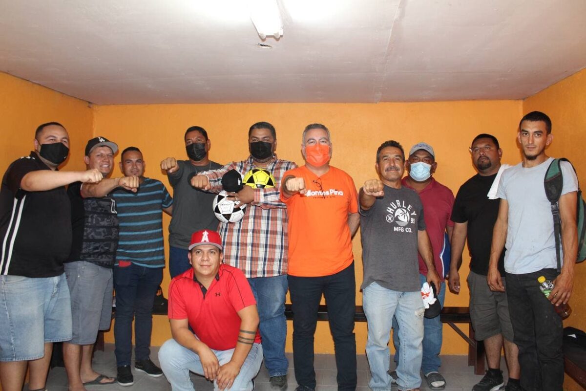 Montes Piña se compromete con los deportistas sanluisinos