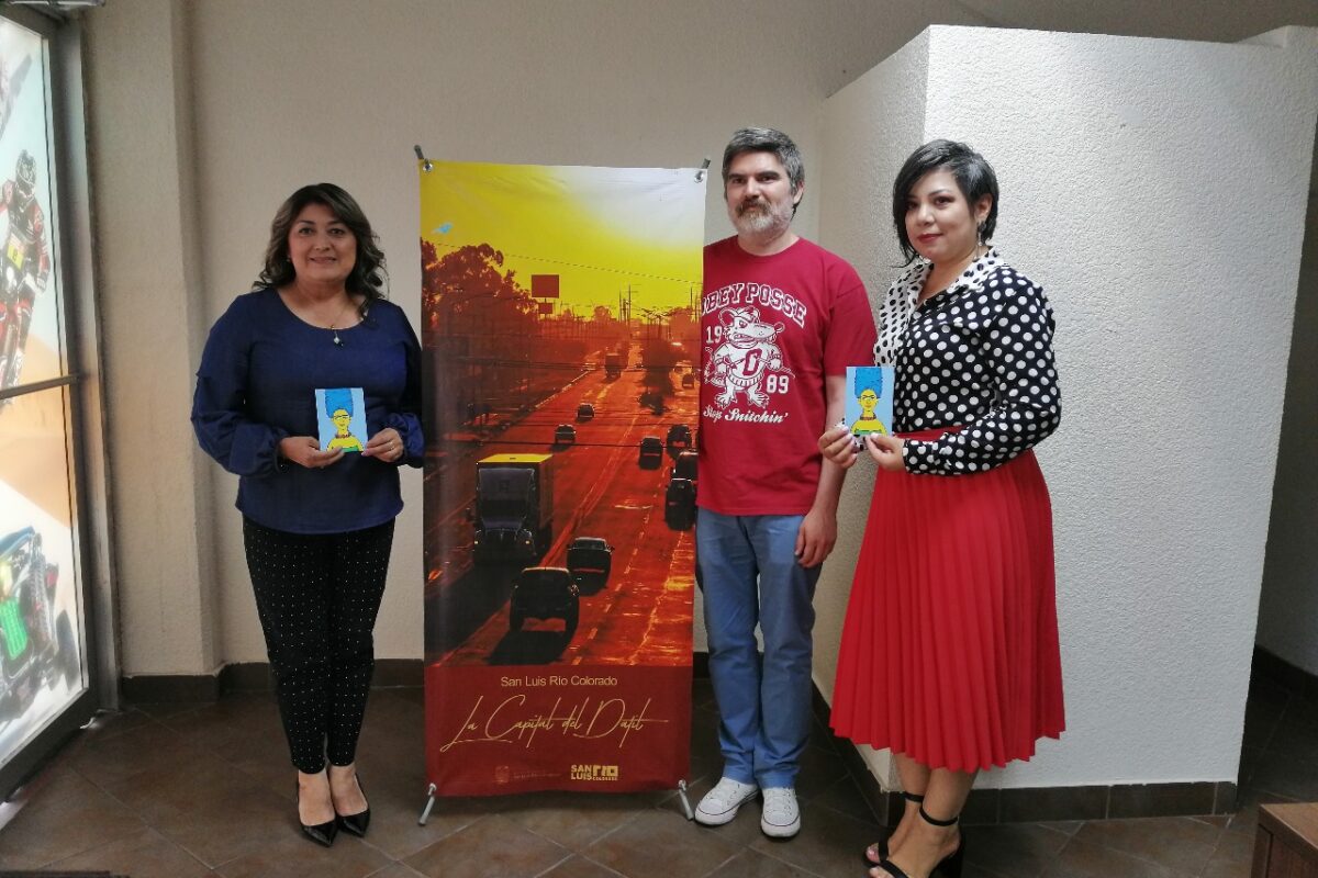 Promueve artista mexicano proyecto de identidad binacional