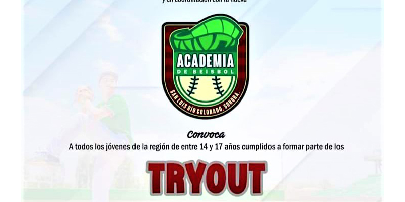 Invitan a “try outs” para conformar academia de béisbol