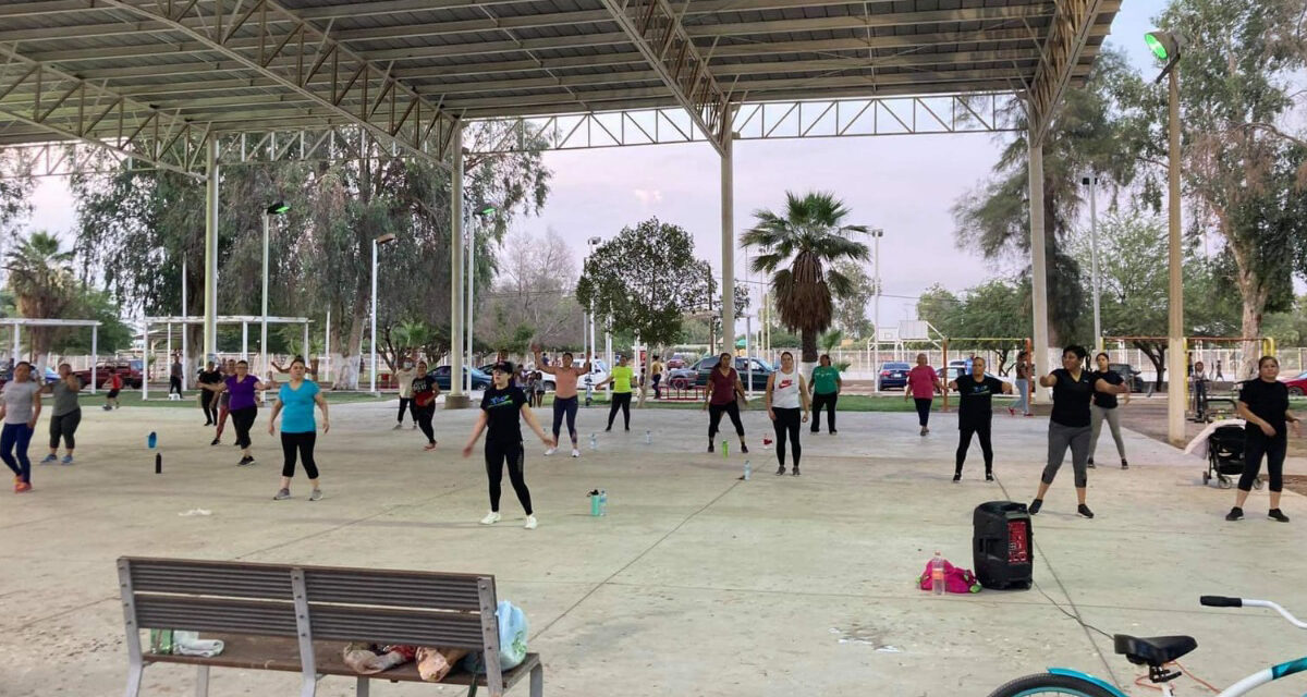 Reactivan en SLRC programa “Zumba en los parques”