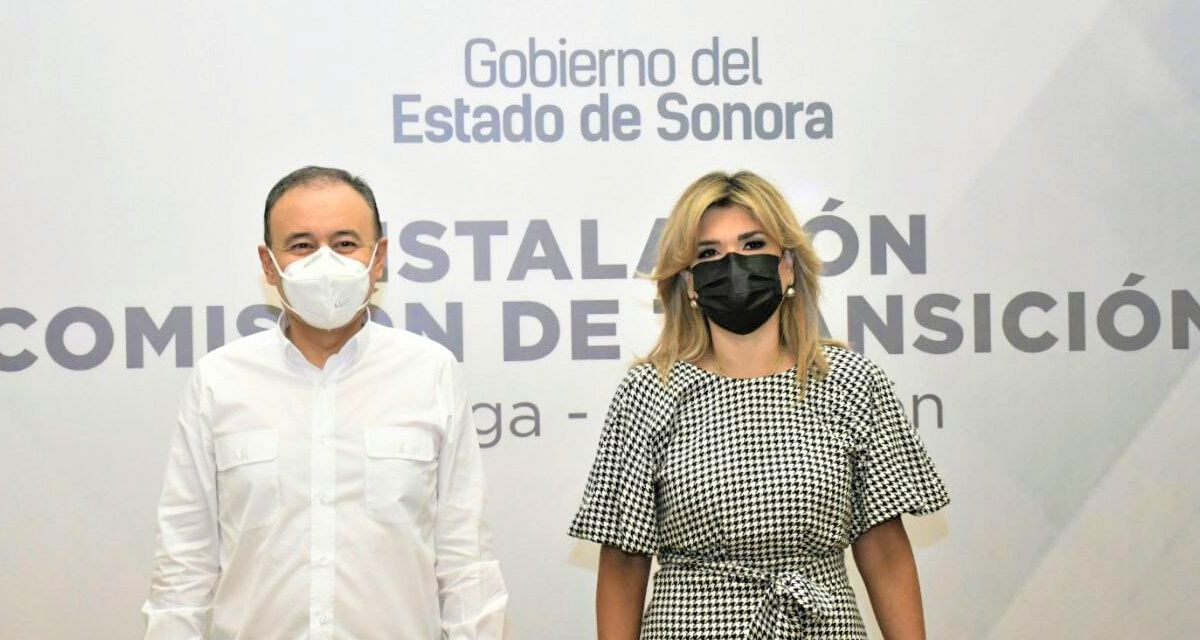 Instalan la Comisión de Transición para entrega-recepción del gobierno de Sonora.