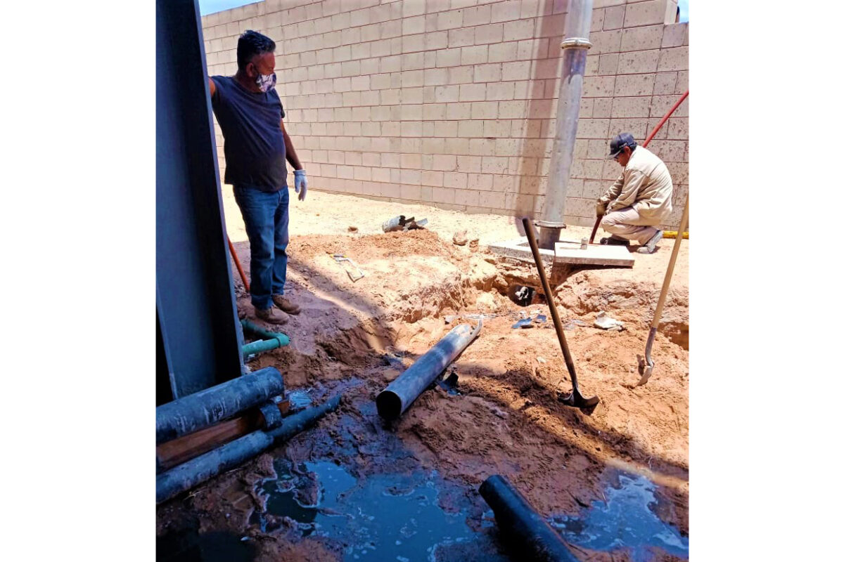 Repara Oomapas descarga en nuevo estadio de béisbol