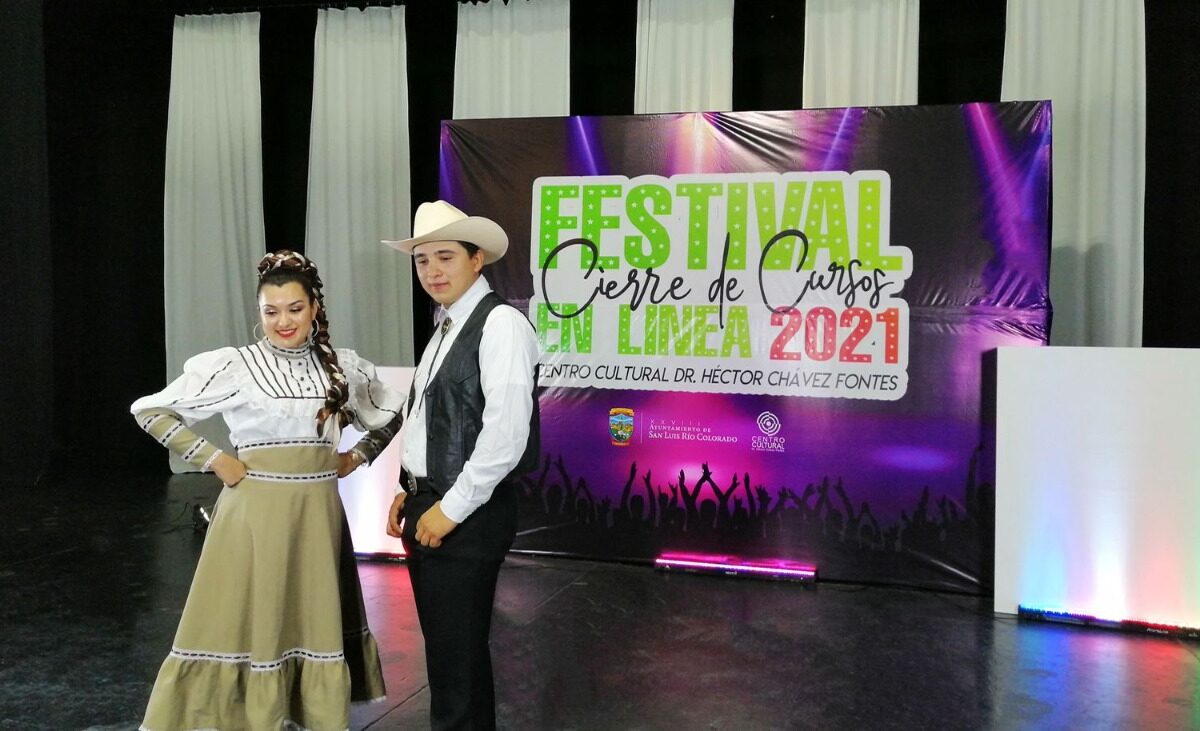 Celebra Dirección de Cultura de SLRC “Festival cierre de cursos 2021” en línea