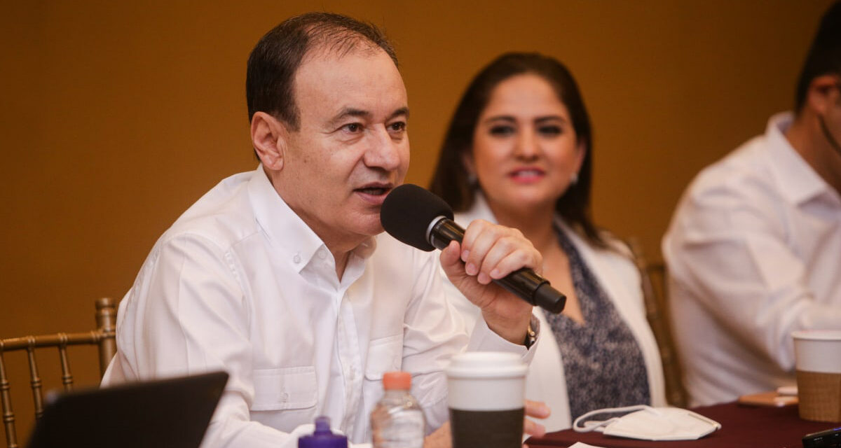 Anuncia Alfonso Durazo proyectos para Agua Prieta y Nogales.