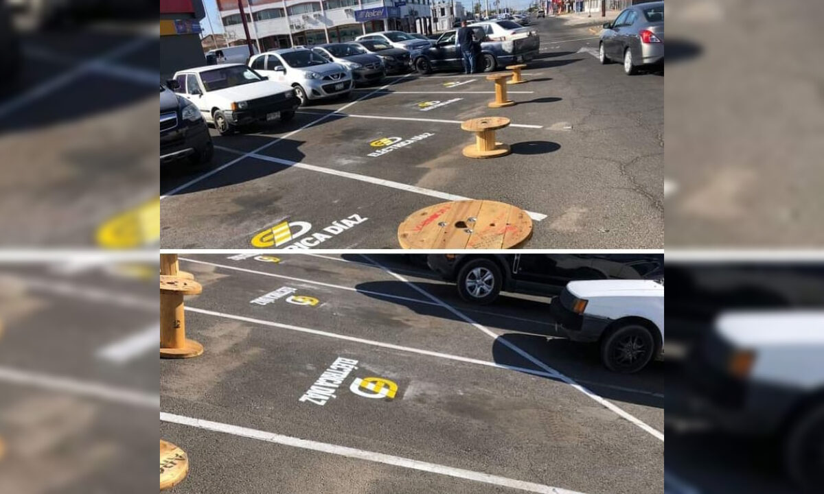 Electrónica Díaz se quería agandallar estacionamientos públicos