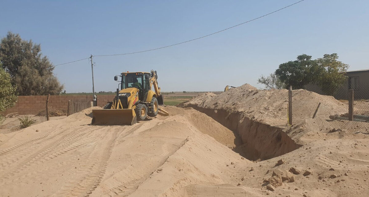 Obras de drenaje avanzan en Lagunitas e Independencia