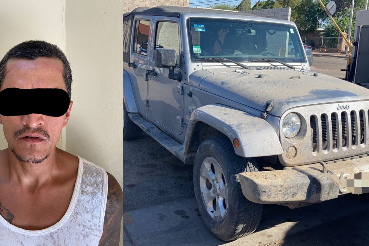 Municipales detienen a presunto ratero de vehículos con violencia en SLRC