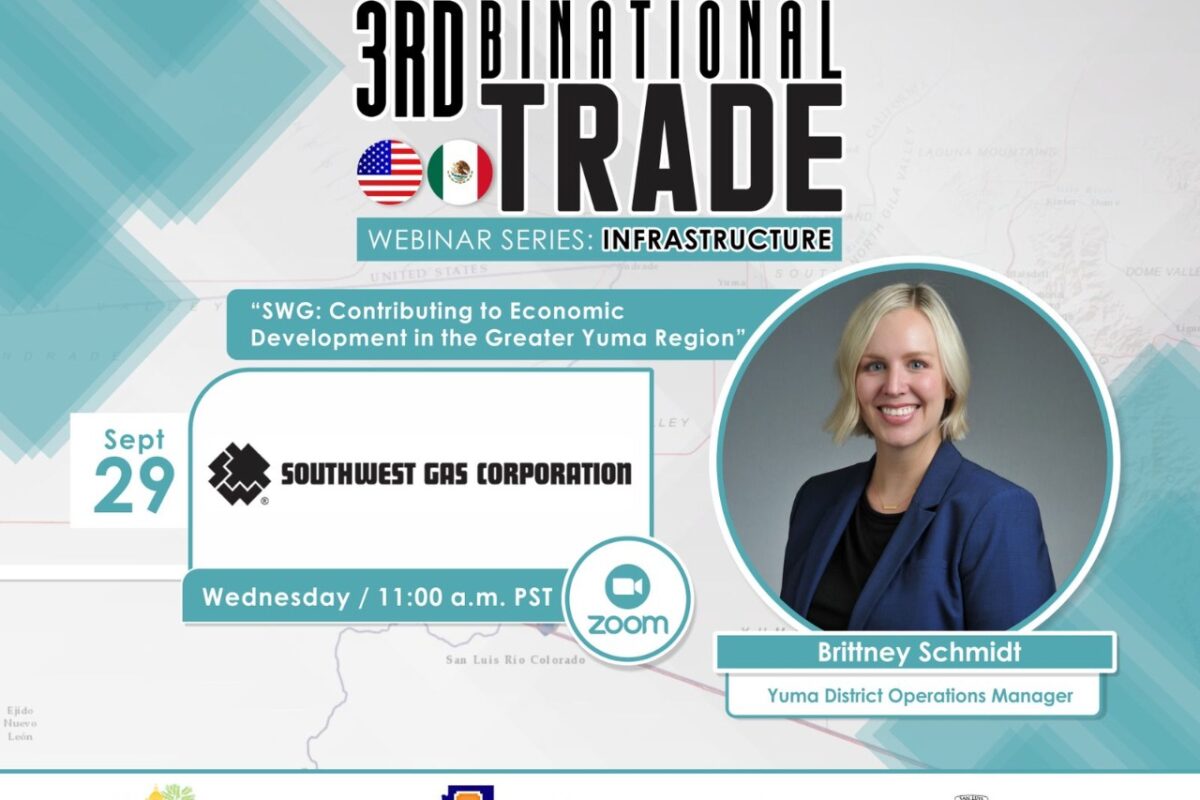 Exhorta Oprode a participar en próxima sesión de Webinar Binacional de Comercio