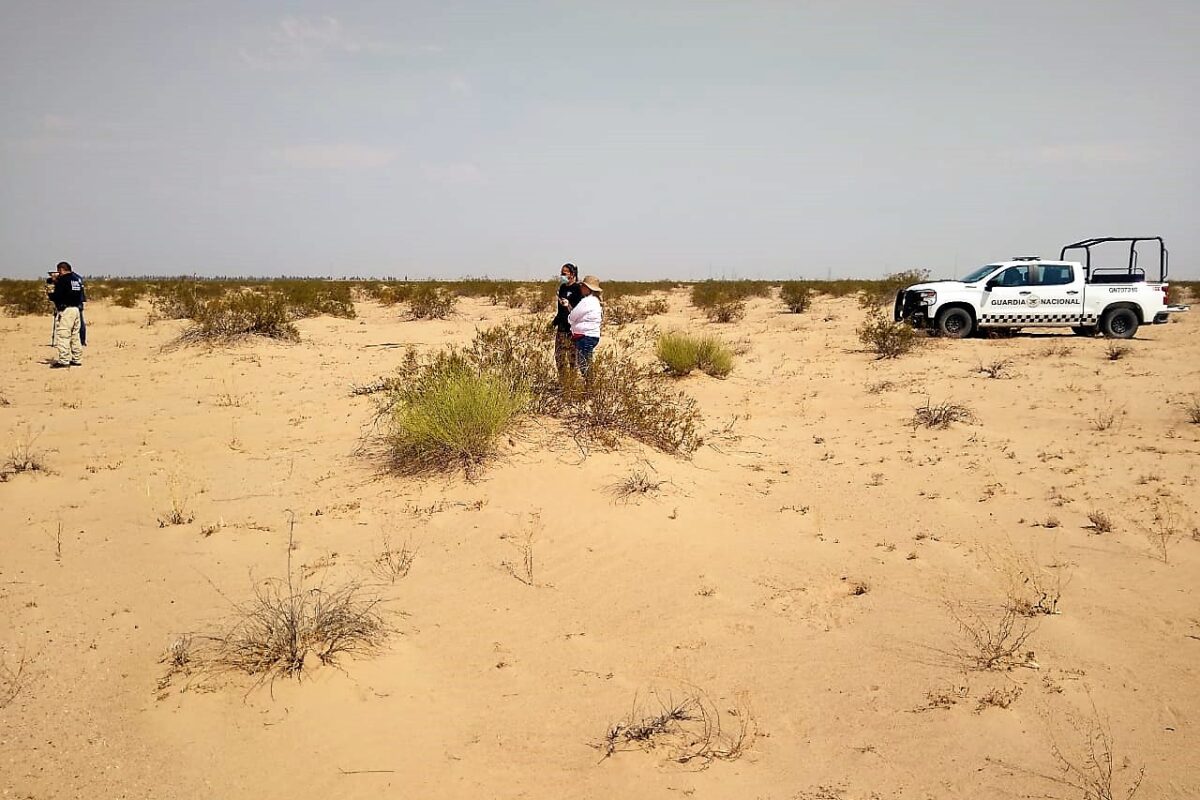 Localizan cadáver en zona desértica al sur de SLRC