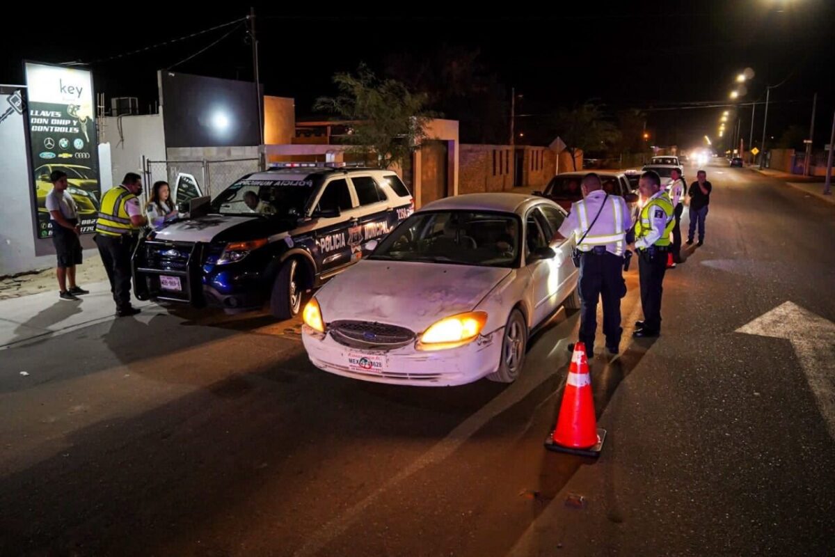 Aplican 18 exámenes de alcoholemia en puntos preventivos de SLRC