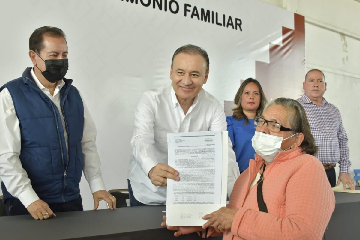 Daremos certeza jurídica al patrimonio de las familias de Sonora: Alfonso Durazo