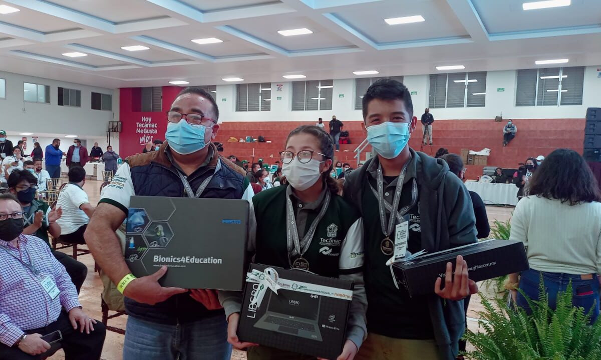 Alumnos de Sonora ganan primer lugar en el segundo Concurso Nacional de Robótica Conalep