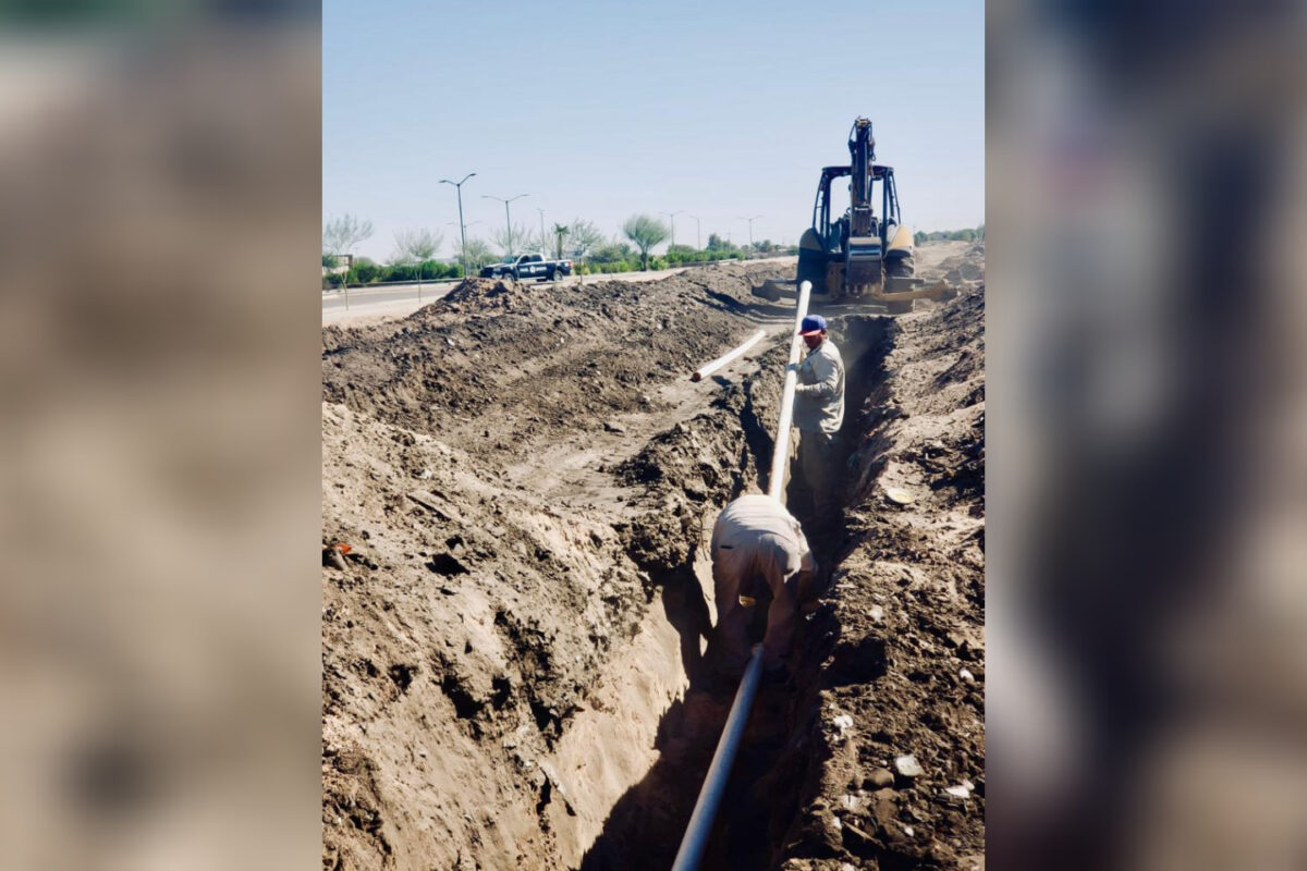 Inicia Oomapas ampliación de red de agua potable en parque La Tortuga