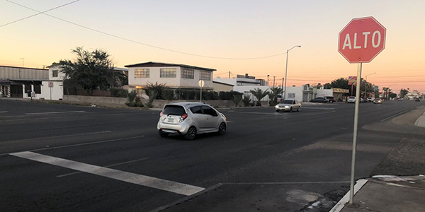 Por petición de vecinos instalaron cuatro altos en la 22 y 16 de Septiembre